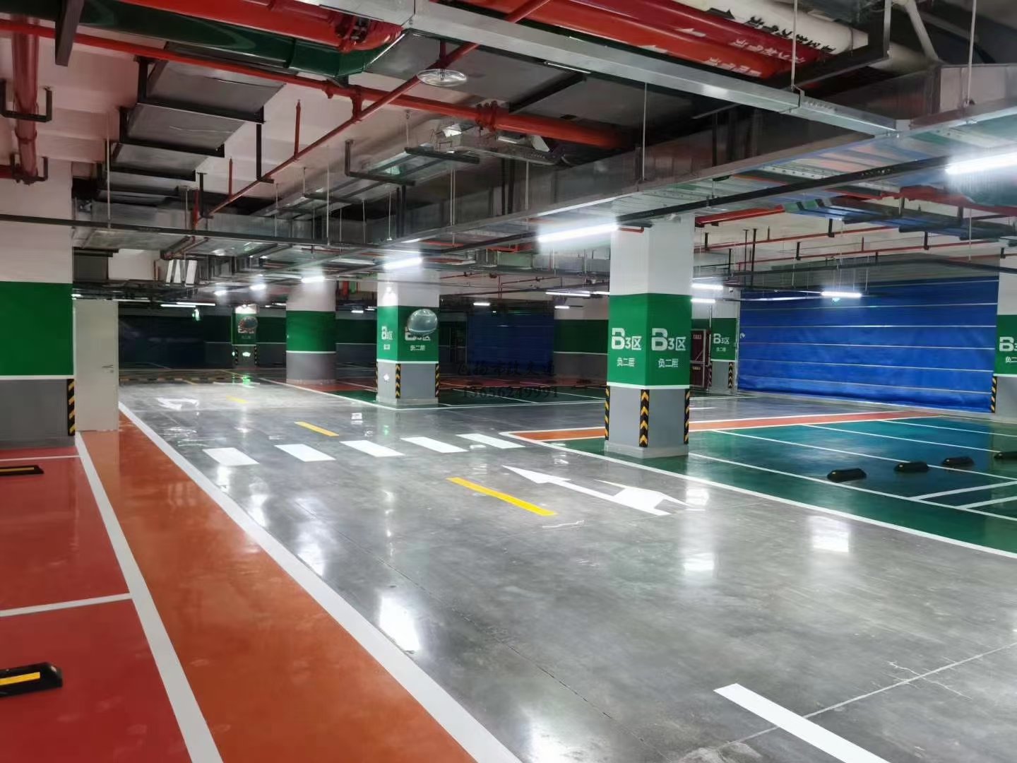 蘇州大型車庫(kù)停車場(chǎng)冷涂劃線施工方案做法內(nèi)容?